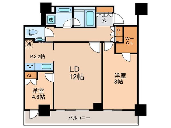 リエトコ－トアルクスタワ－の物件間取画像